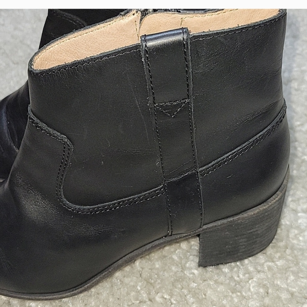 MADEWELL LONNIE LEATHER BOOTIE SIZE 9 - Picture 3 of 16